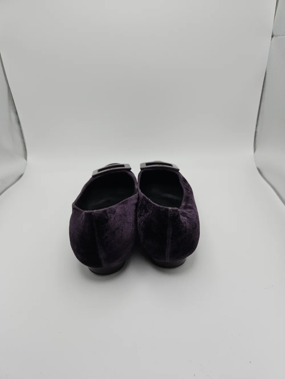 Roger Vivier Belle Vivier Ballerinas purple velvet estimated size 9.5 to 10
